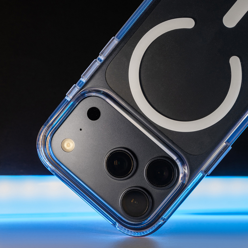 Apple iPhone 18 Pro Kılıf M-safe Şarj Özellikli Native Union Airbag Tasarımlı RE Clear Serisi Kapak - 6