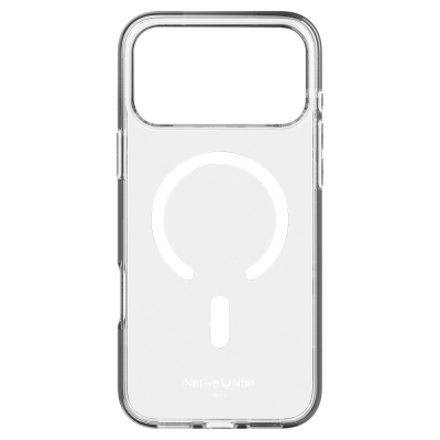 Apple iPhone 18 Pro Kılıf M-safe Şarj Özellikli Native Union RE Clear Serisi Kapak - 10