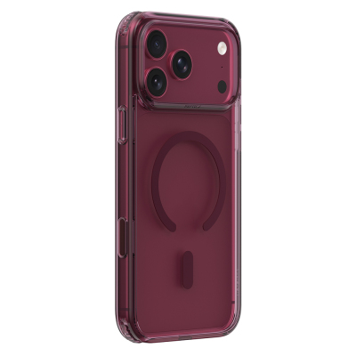 Apple iPhone 18 Pro Kılıf M-Safe Şarj Özellikli Raptic Air Clear Serisi Airbagli Kapak - 6