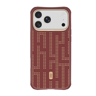 Apple iPhone 18 Pro Kılıf M-safe Şarj Özellikli Raptic Aramid Dual Grid Serisi Karbon Kapak - 1