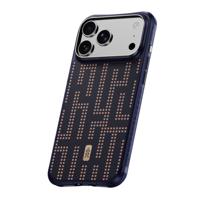 Apple iPhone 18 Pro Kılıf M-safe Şarj Özellikli Raptic Aramid Dual Grid Serisi Karbon Kapak - 6