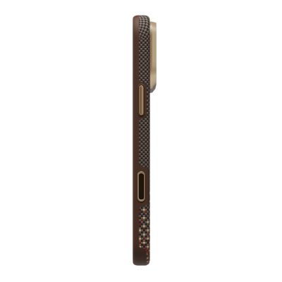 Apple iPhone 18 Pro Kılıf M-safe Şarj Özellikli Raptic Aramid Dual Ultra Serenity Serisi Karbon Kapak - 7