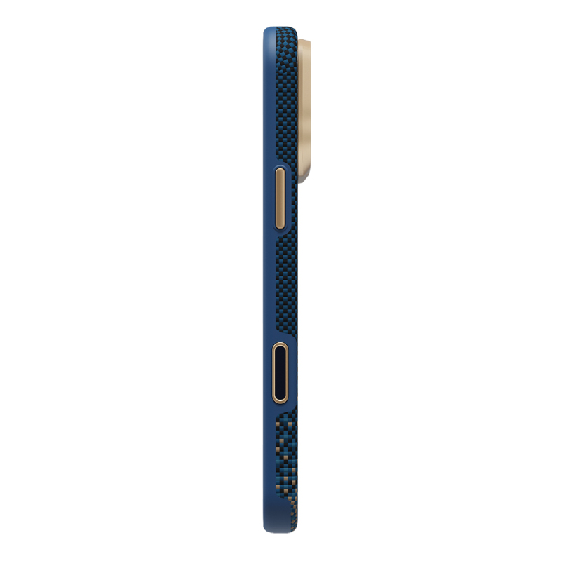 Apple iPhone 18 Pro Kılıf M-safe Şarj Özellikli Raptic Aramid Dual Ultra Serenity Serisi Karbon Kapak - 8