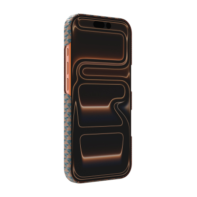 Apple iPhone 18 Pro Kılıf M-safe Şarj Özellikli Raptic Aramid Skin Origin Serisi Karbon Kapak - 23