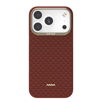 Apple iPhone 18 Pro Kılıf M-safe Şarj Özellikli Raptic Aramid Skin Origin Serisi Karbon Kapak - 2