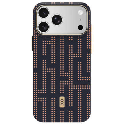Apple iPhone 18 Pro Kılıf M-safe Şarj Özellikli Raptic Aramid Skin Serisi Karbon Kapak - 1