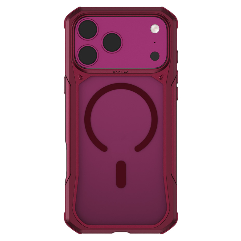 Apple iPhone 18 Pro Kılıf M-Safe Şarj Özellikli Raptic Shield Evo Serisi Airbagli Kapak - 1