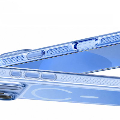 Apple iPhone 18 Pro Kılıf M-safe Şarj Özellikli Sararmaya Karşı Dayanıklı Mutural Icesense Serisi Kapak - 7