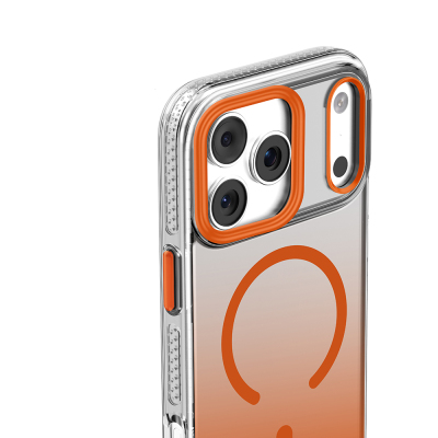 Apple iPhone 18 Pro Kılıf M-safe Şarj Özellikli Sararmaya Karşı Dayanıklı Mutural Icesense Serisi Kapak - 13
