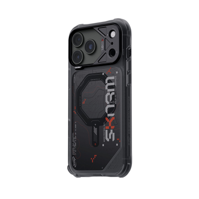 Apple iPhone 18 Pro Kılıf M-safe Şarj Özellikli Skinarma Sonar Kapak - 5