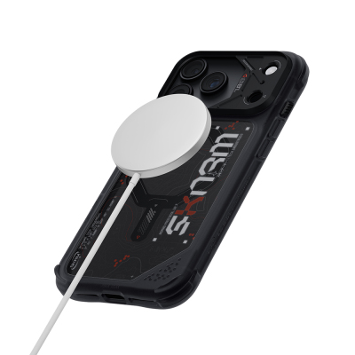 Apple iPhone 18 Pro Kılıf M-safe Şarj Özellikli Skinarma Sonar Kapak - 8