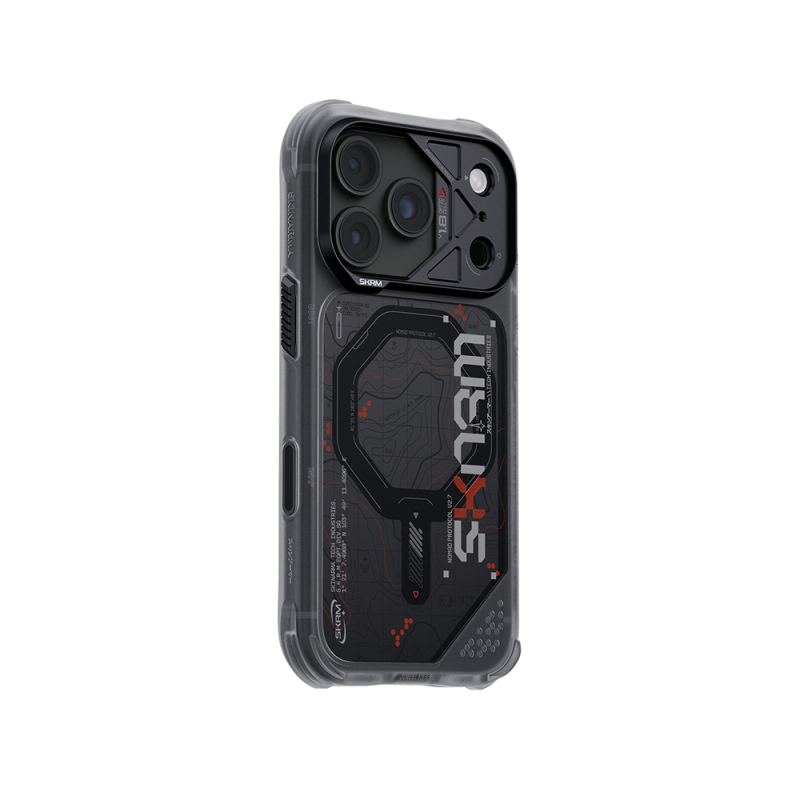 Apple iPhone 18 Pro Kılıf M-safe Şarj Özellikli Skinarma Sonar Kapak - 12