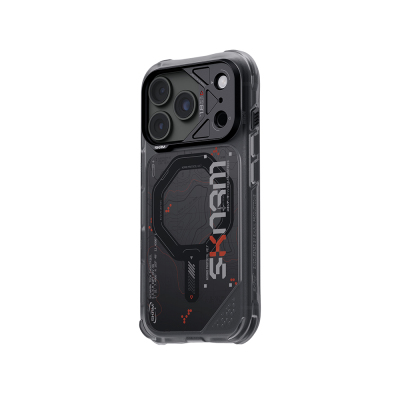 Apple iPhone 18 Pro Kılıf M-safe Şarj Özellikli Skinarma Sonar Kapak - 13