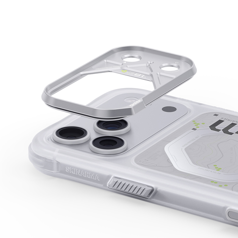Apple iPhone 18 Pro Kılıf M-safe Şarj Özellikli Skinarma Sonar Kapak - 17