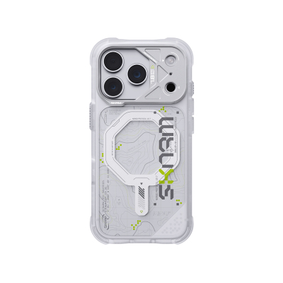 Apple iPhone 18 Pro Kılıf M-safe Şarj Özellikli Skinarma Sonar Kapak - 22