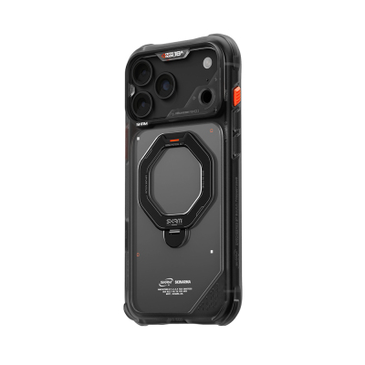 Apple iPhone 18 Pro Kılıf M-safe Şarj Özellikli Standlı Skinarma Saturn Kapak - 31