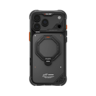 Apple iPhone 18 Pro Kılıf M-safe Şarj Özellikli Standlı Skinarma Saturn Kapak - 32