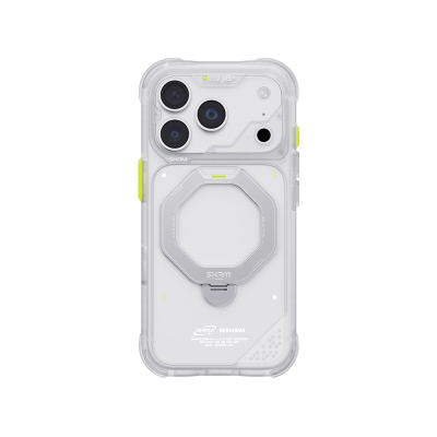 Apple iPhone 18 Pro Kılıf M-safe Şarj Özellikli Standlı Skinarma Saturn Kapak - 37
