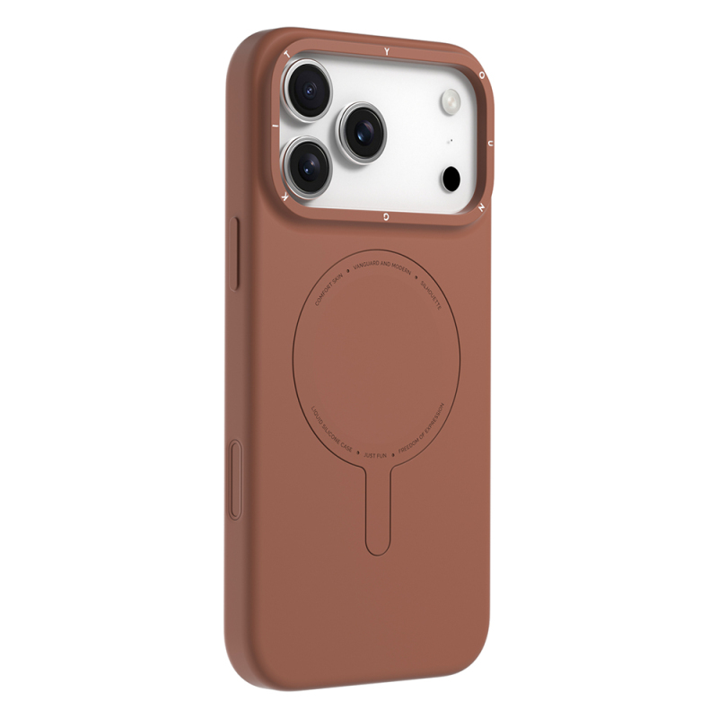 Apple iPhone 18 Pro Kılıf M-Safe Şarj Özellikli Youngkit Morandi Serisi Kapak - 17