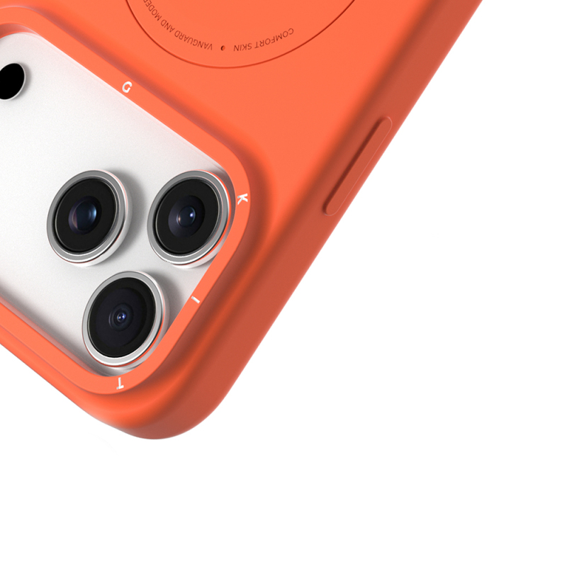 Apple iPhone 18 Pro Kılıf M-Safe Şarj Özellikli Youngkit Morandi Serisi Kapak - 23