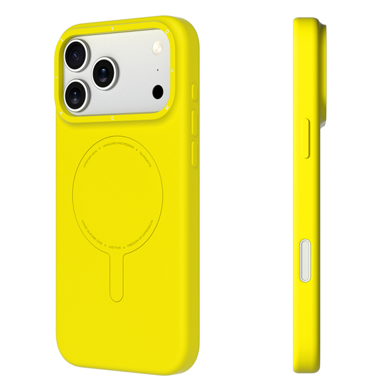 Apple iPhone 18 Pro Kılıf M-Safe Şarj Özellikli Youngkit Morandi Serisi Kapak - 39