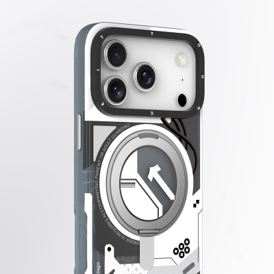 Apple iPhone 18 Pro Kılıf M-safe Şarj Özellikli Youngkit Starship Serisi Kapak - 6