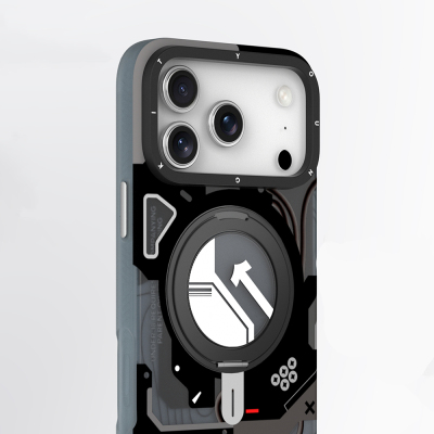 Apple iPhone 18 Pro Kılıf M-safe Şarj Özellikli Youngkit Starship Serisi Kapak - 12