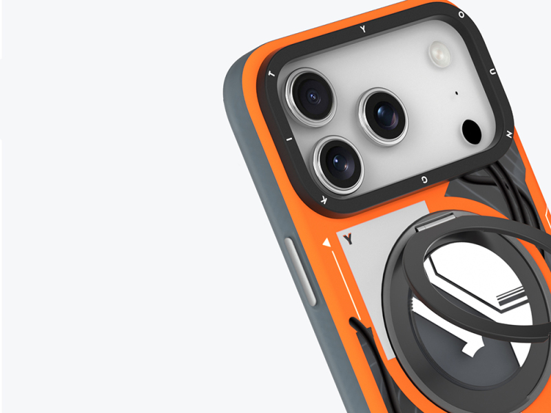 Apple iPhone 18 Pro Kılıf M-safe Şarj Özellikli Youngkit Starship Serisi Kapak - 20