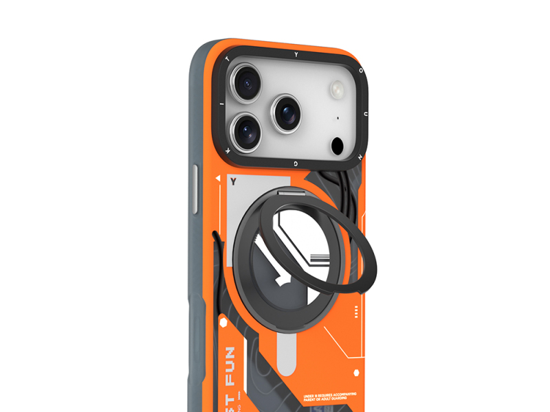 Apple iPhone 18 Pro Kılıf M-safe Şarj Özellikli Youngkit Starship Serisi Kapak - 22