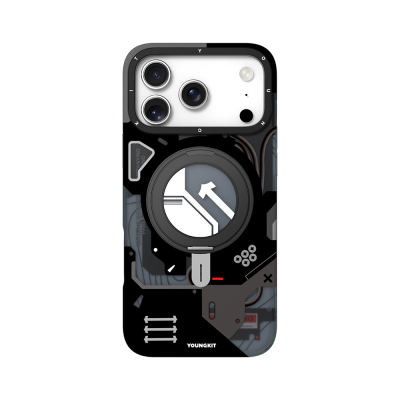 Apple iPhone 18 Pro Kılıf M-safe Şarj Özellikli Youngkit Starship Serisi Kapak - 2