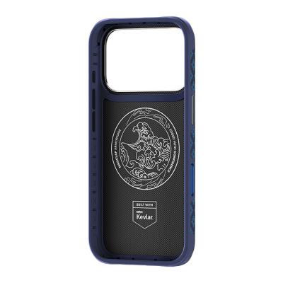 Apple iPhone 18 Pro Kılıf M-Safe Şarj Özellikli Yükseltilmiş Kamera Çerçeveli Benks ArmorGrid ArmorEdge X9 Serisi Kevlar Karbon Kapak - 9