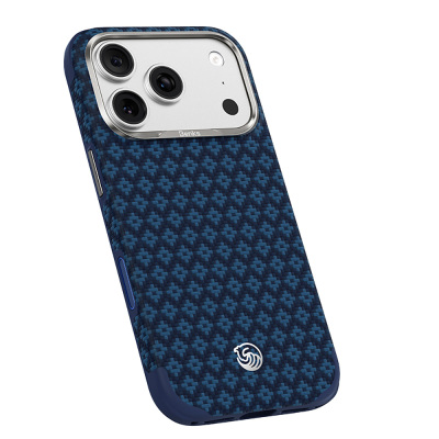Apple iPhone 18 Pro Kılıf M-Safe Şarj Özellikli Yükseltilmiş Kamera Çerçeveli Benks ArmorGrid ArmorEdge X9 Serisi Kevlar Karbon Kapak - 5