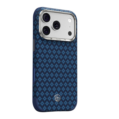 Apple iPhone 18 Pro Kılıf M-Safe Şarj Özellikli Yükseltilmiş Kamera Çerçeveli Benks ArmorGrid ArmorEdge X9 Serisi Kevlar Karbon Kapak - 3
