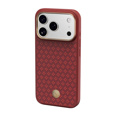 Apple iPhone 18 Pro Kılıf M-Safe Şarj Özellikli Yükseltilmiş Kamera Çerçeveli Benks ArmorPro ArmorGrid Serisi Kevlar Karbon Kapak - 2
