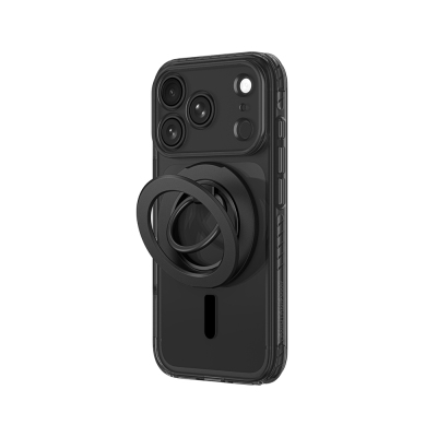 Apple iPhone 18 Pro Kılıf M-safe Şarj Özellikli Yüzük Standlı Amazingthing Titan Pro Grip Ring Serisi Kapak - 4