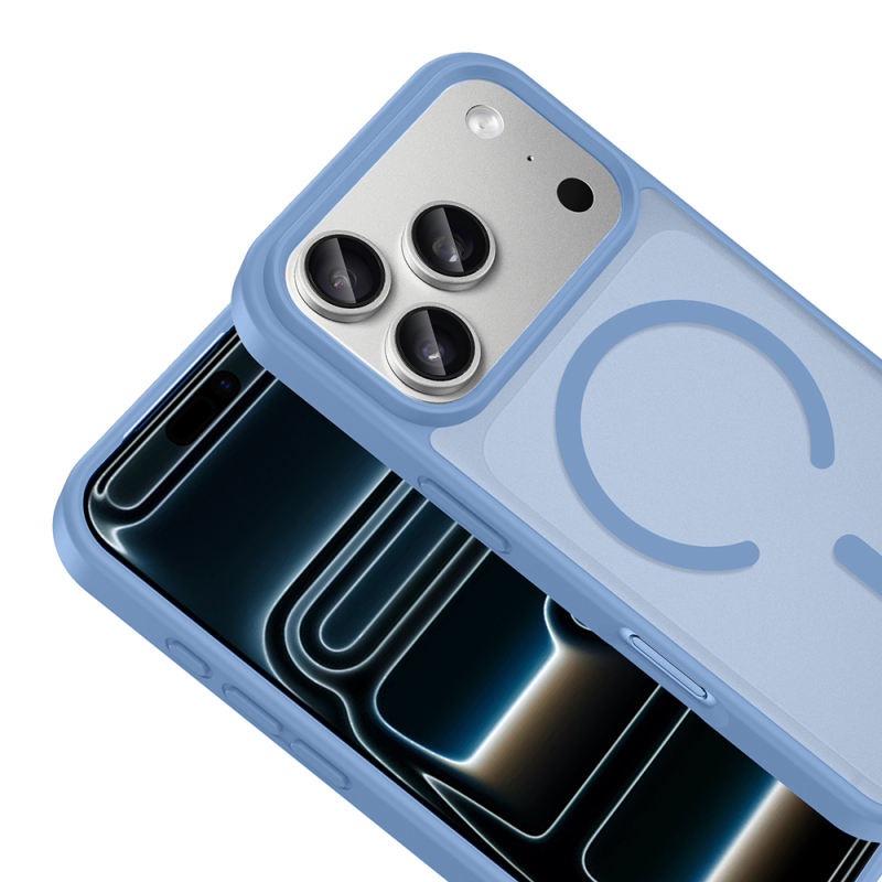 Apple iPhone 18 Pro Kılıf M-safe Şarj Özellikli Zore Babet Kapak - 24
