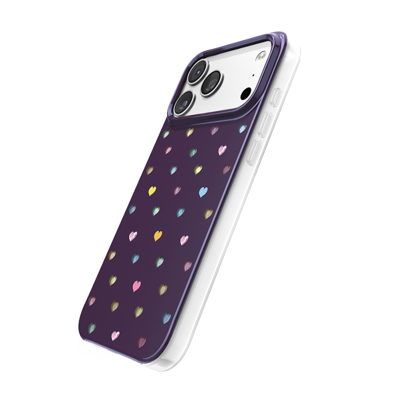 Apple iPhone 18 Pro Kılıf M-Safe Şarj Özellikli Zore Paris Axen Sert PC Kapak - 13