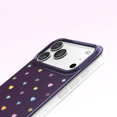 Apple iPhone 18 Pro Kılıf M-Safe Şarj Özellikli Zore Paris Axen Sert PC Kapak - 15