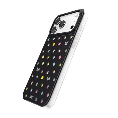 Apple iPhone 18 Pro Kılıf M-Safe Şarj Özellikli Zore Paris Axen Sert PC Kapak - 21