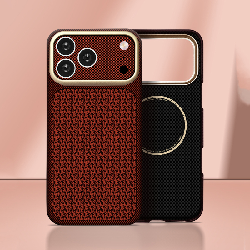 Apple iPhone 18 Pro Kılıf M-Safe Şarj Özellikli Zore Paris Nexel Sert PC Kapak - 9