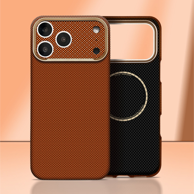 Apple iPhone 18 Pro Kılıf M-Safe Şarj Özellikli Zore Paris Zerre Sert PC Kapak - 6