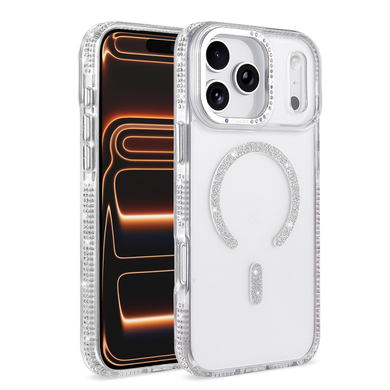 Apple iPhone 18 Pro Kılıf M-safe Şarj Özellikli Zore Tera Silikon Kapak - 6