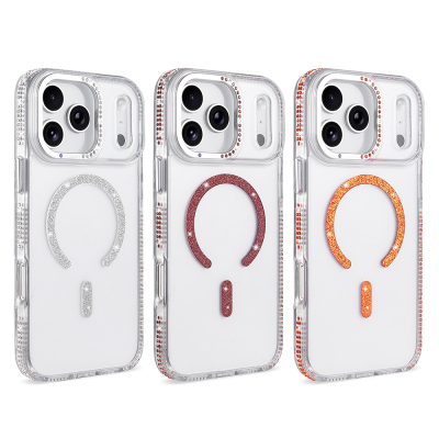 Apple iPhone 18 Pro Kılıf M-safe Şarj Özellikli Zore Tera Silikon Kapak - 8
