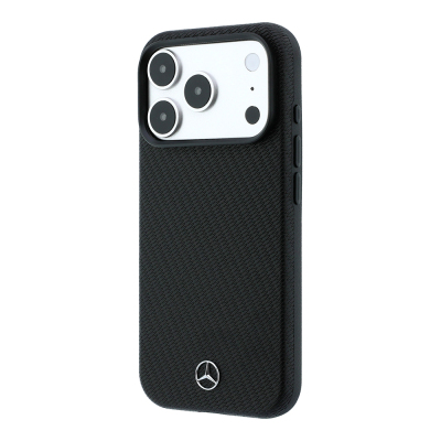 Apple iPhone 18 Pro Kılıf Mercedes Benz Orjinal Lisanslı M-safe Şarj Özellikli PU Deri 3D Metal Logolu Kartlıklı Kapak - 4
