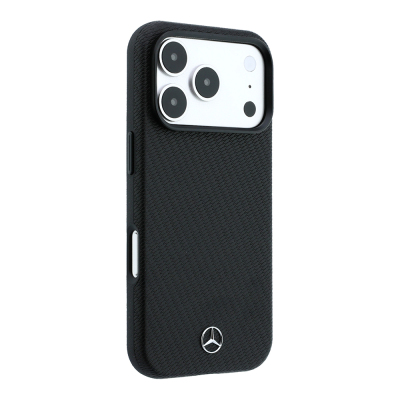Apple iPhone 18 Pro Kılıf Mercedes Benz Orjinal Lisanslı M-safe Şarj Özellikli PU Deri 3D Metal Logolu Kartlıklı Kapak - 6