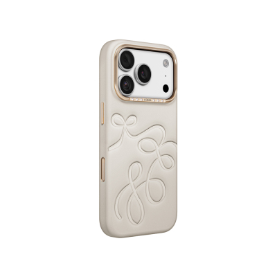 Apple iPhone 18 Pro Kılıf Oyma Desenli Arka Yüzey Coehl Cloude Kapak - 8