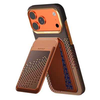 Apple iPhone 18 Pro Kılıf Raptic 2in1 Bundle Kit Aramid Skin Serenity Serisi Kartlık ve Karbon Kapak - 7