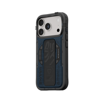 Apple iPhone 18 Pro Kılıf SkinArma M-safe Şarj Özellikli Airbag Tasarımlı Standlı Phantom Kapak - 2
