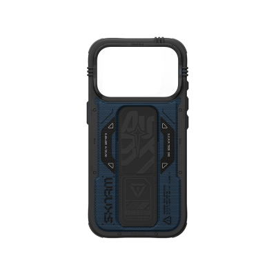 Apple iPhone 18 Pro Kılıf SkinArma M-safe Şarj Özellikli Airbag Tasarımlı Standlı Phantom Kapak - 4