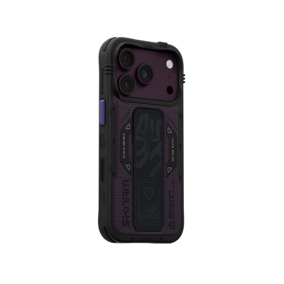Apple iPhone 18 Pro Kılıf SkinArma M-safe Şarj Özellikli Airbag Tasarımlı Standlı Phantom Kapak - 14